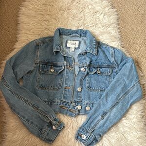 Forever 21 Cropped Denim Jacket
